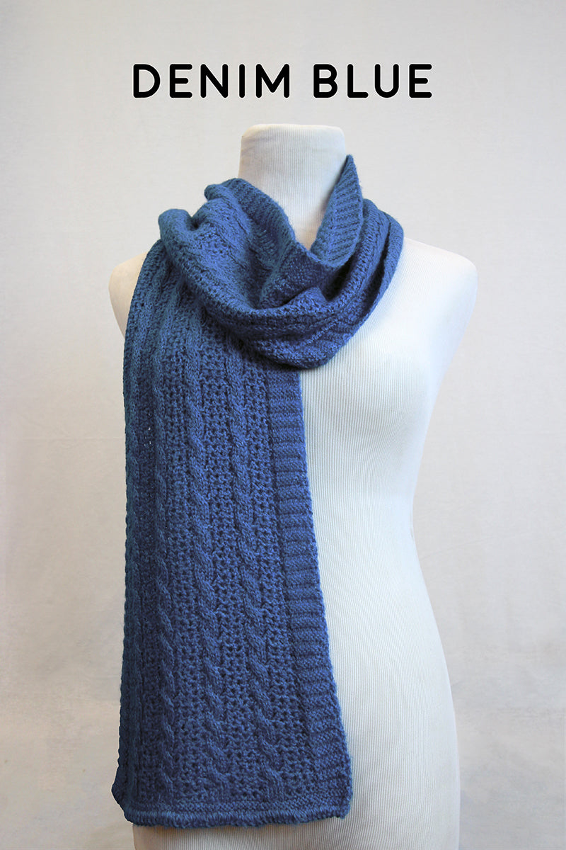 Cable & Lace Scarves