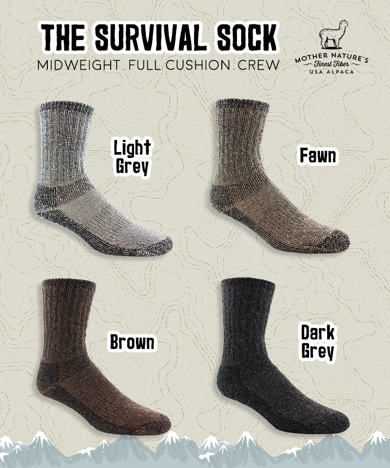 Alpaca Survival Sock