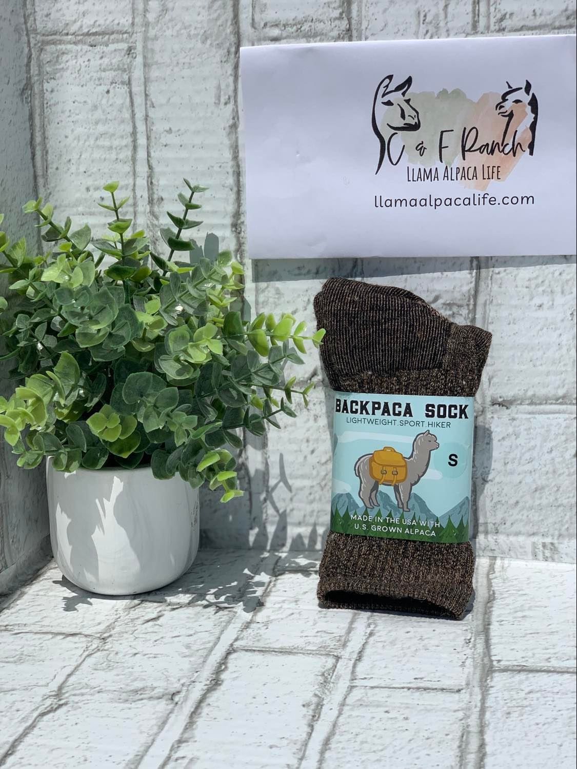Alpaca Hiker Sock