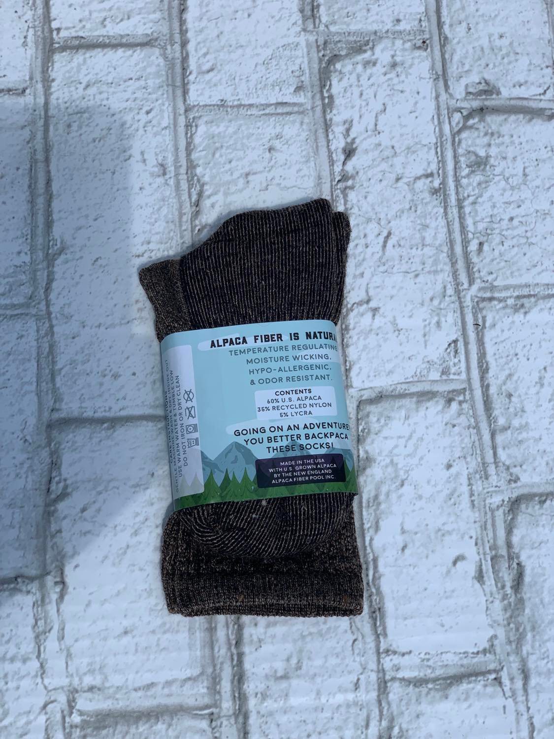 Alpaca Hiker Sock