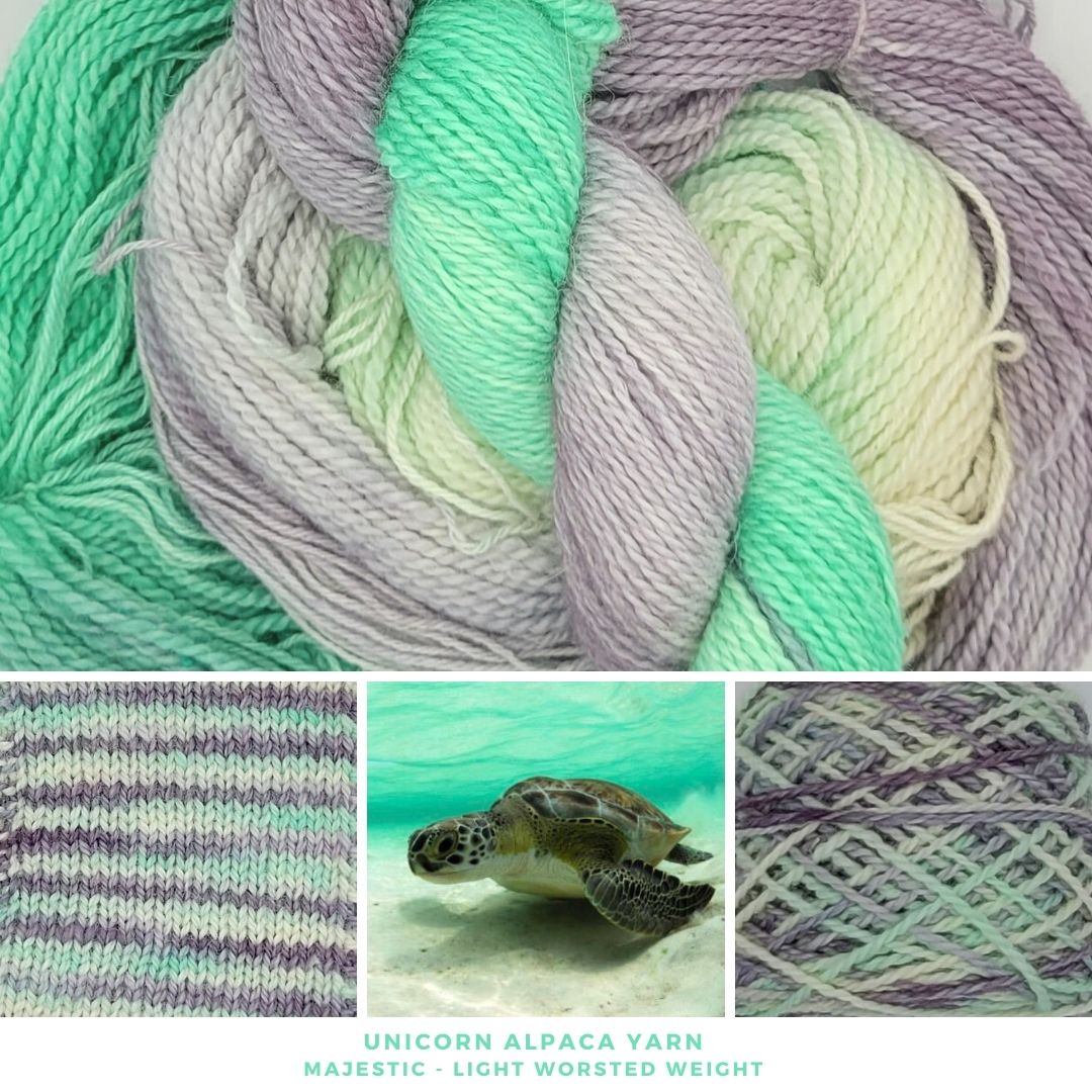 Light Worsted Unicorn Yarn (Alpaca)