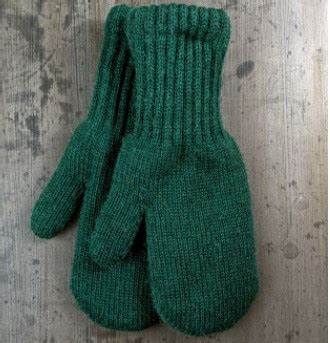 Adult Alpaca Boulce Lined Mittens
