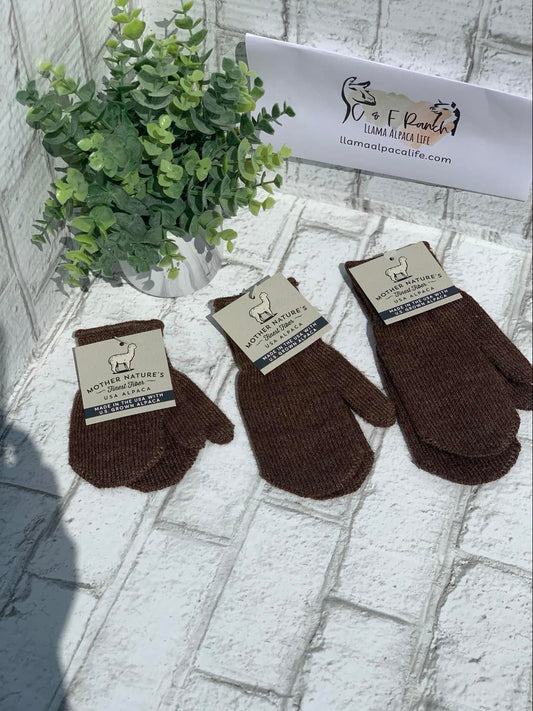 Kids Alpaca Mittens