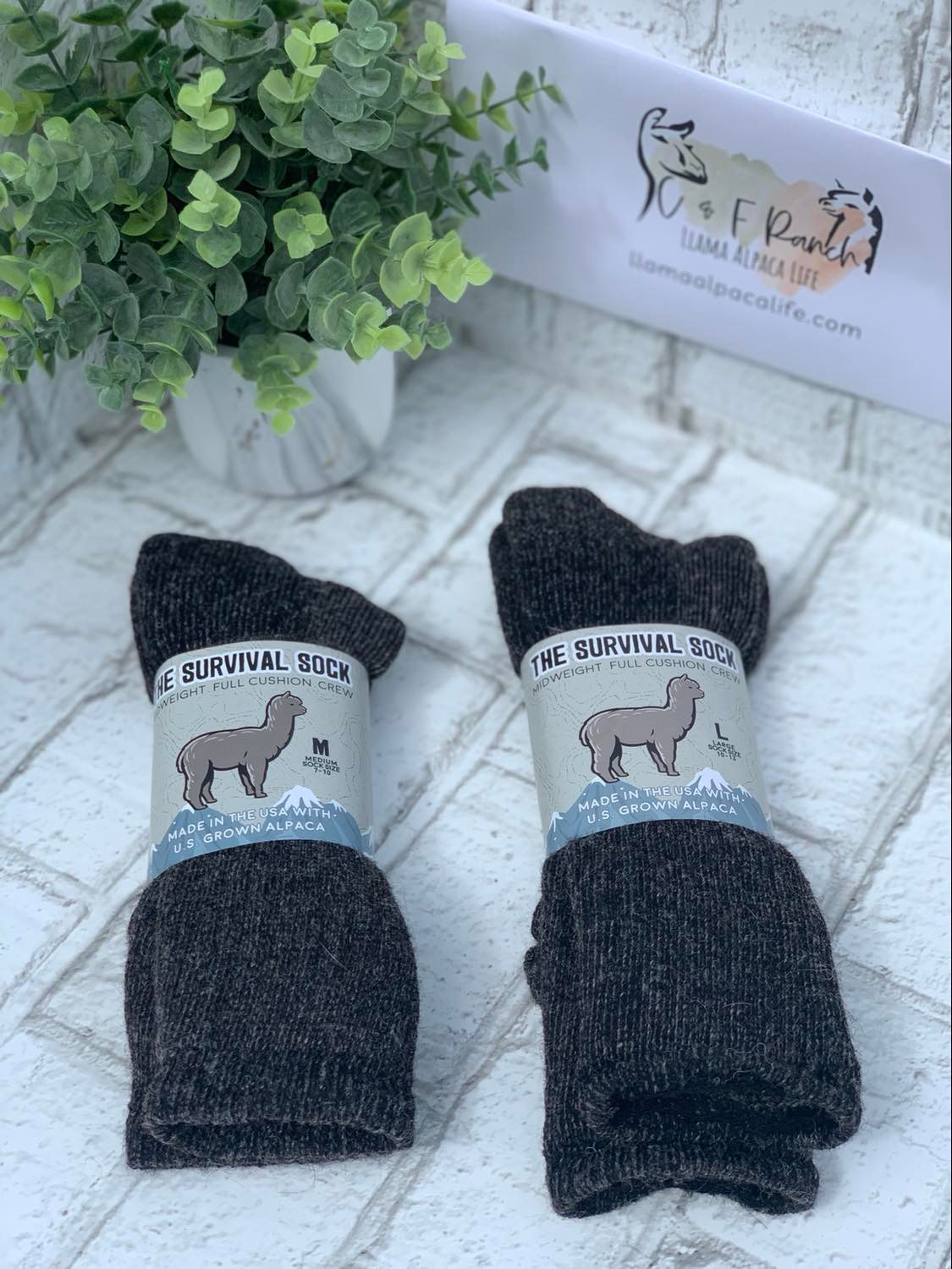Alpaca Survival Sock