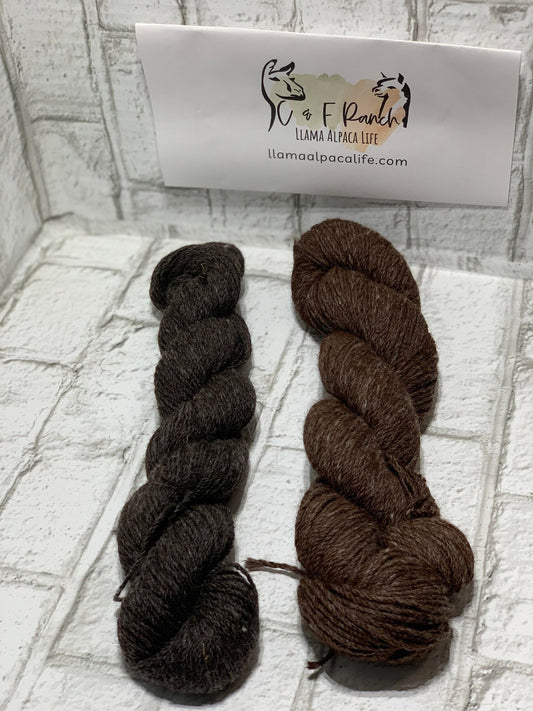 200 YD, 3 PLY Suri Alpaca Skeins 80/20 Alpaca & Merino